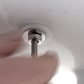 Toiletbrættet er løst Toiletbrættet er løst